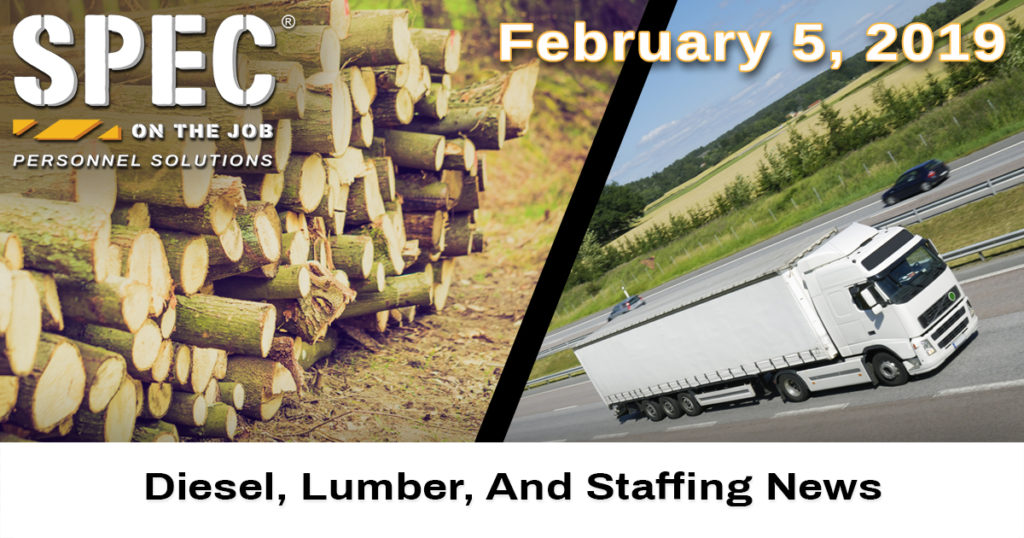 diesel and lumber pricing