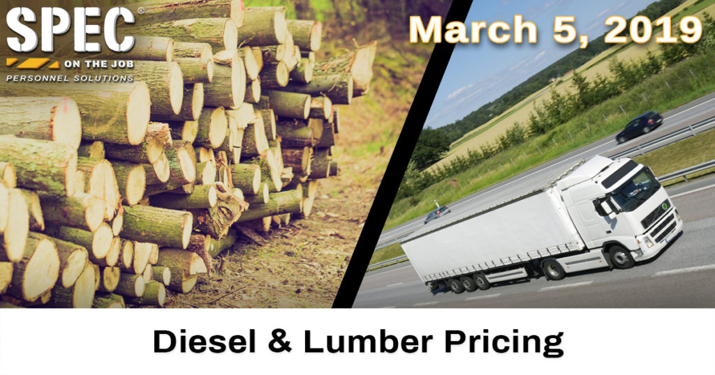 Diesel lumber March 2019